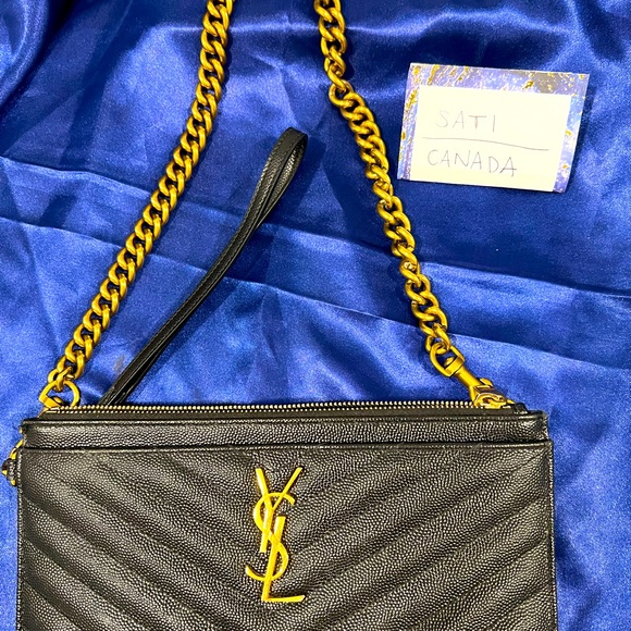 Ysl clutch/ shoulder bag - Picture 1 of 11